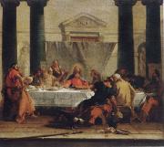 Giambattista Tiepolo Muse most par Giambattista Tiepolo the last Abendmabl oil painting